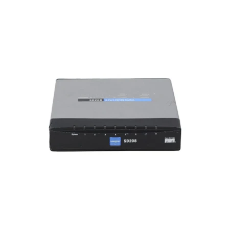 Cisco 100 Series 8-Port 10/100 Unmanaged Desktop, Cisco, Switchevi, SD208T-V01=, refurbished