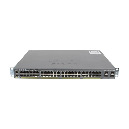 Cisco 2960-X 48 GIGE POE 370W 4X 1G SFP, Cisco, Switchevi, WS-C2960X-48LPS-L, refurbished