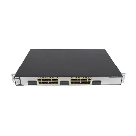 Cisco Catalyst 24-Port Gigabit Ethernet Switch, Cisco, Switchevi, WS-C3750G-24T-S, refurbished