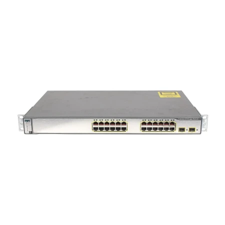 Cisco Catalyst 24 Port Switch, Cisco, Switchevi, WS-C3750-24PS-E, refurbished