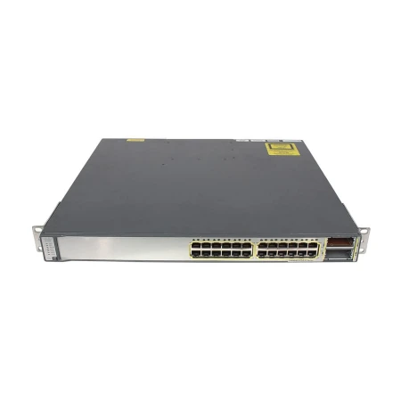 Cisco Catalyst 24 Ports Manageable Ethernet Switch 1*PSU, Cisco, Switchevi, WS-C3750E-24TD-S, refurbished