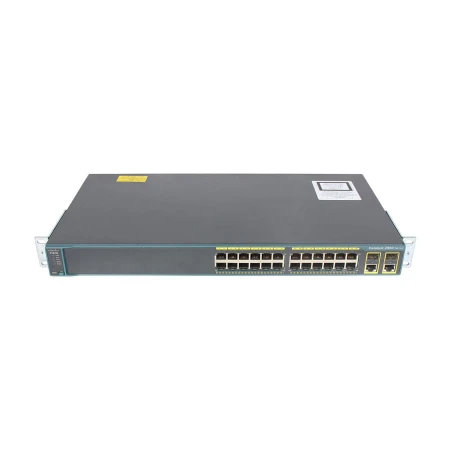Cisco Catalyst 2960 24-Port Switch, Cisco, Switchevi, WS-C2960-24TC-L, refurbished