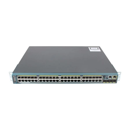 Cisco Catalyst 2960 48 Port Ethernet PoE Switch, Cisco, Switchevi, WS-C2960S-F48FPS-L, refurbished