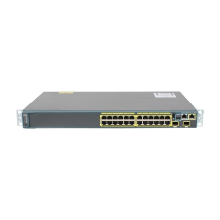 Cisco Catalyst 2960S 24GIGE 2*10G SFP+ Lan Base Switch, Cisco, Switchevi, WS-C2960S-24TD-L, refurbished