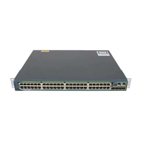 Cisco Catalyst 2960S 48-Port PoE Switch, Cisco, Switchevi, WS-C2960S-48LPS-L-STACK, refurbished