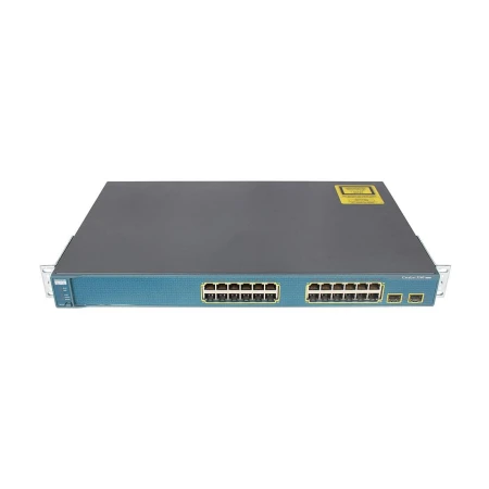 Cisco Catalyst 3560 Series 24 Port Switch, Cisco, Switchevi, WS-C3560-24TS-E, refurbished