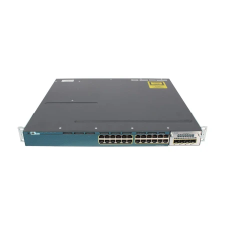 Cisco Catalyst 3560X 24 Port Switch 1 x Power Supply With 1GB Net Mod, Cisco, Switchevi, WS-C3560X-24T-S-1G, refurbished