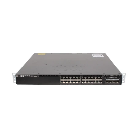 Cisco Catalyst 3650 24 Port Layer 3 Switch 3x Fans 1x Power Supply, Cisco, Switchevi, WS-C3650-24PWS-S, refurbished