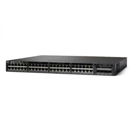 Cisco Catalyst 3650 48-Port PoE Switch, Cisco, Switchevi, WS-C3650-48PS-S, refurbished