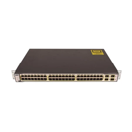 Cisco Catalyst 3750 48 Port Switch, Cisco, Switchevi, WS-C3750-48PS-E, refurbished