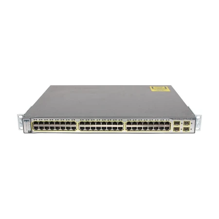 Cisco Catalyst 3750 48 Port Switch, Cisco, Switchevi, WS-C3750-48PS-S, refurbished