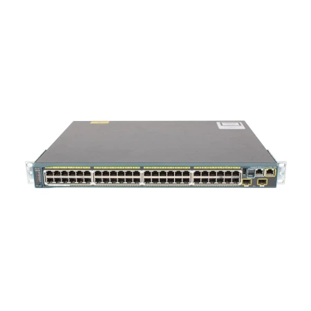 Cisco Catalyst 48-Port Ethernet Switch, Cisco, Switchevi, WS-C2960S-48FPD-L, refurbished