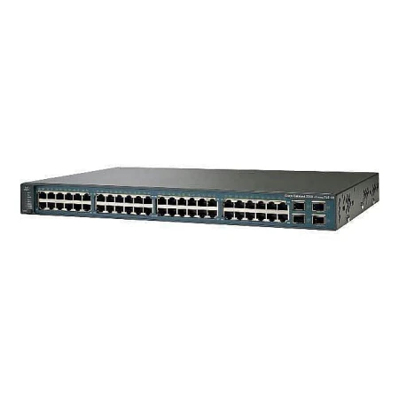 Cisco Catalyst 48 Port GIGE PoE Stackable Ethernet Switch, Cisco, Switchevi, WS-C2960S-48FPS-L, refurbished