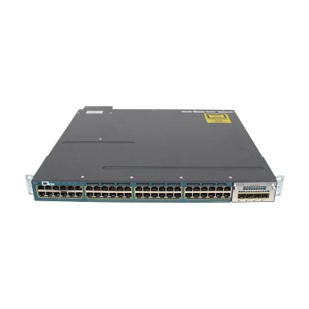 Cisco Catalyst 48 Port Gigabit Managed Switch, Cisco, Switchevi, WS-C3560X-48PF-S, refurbished