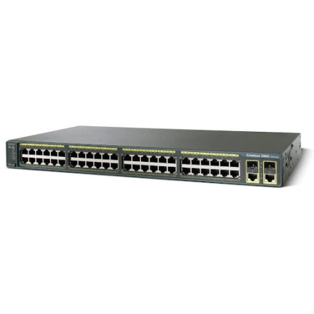 Cisco Catalyst 48-Port Switch, Cisco, Switchevi, WS-C2960X-48FPS-L, refurbished