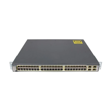 Cisco Catalyst 48 Port Switch, Cisco, Switchevi, WS-C3750G-48PS-S, refurbished