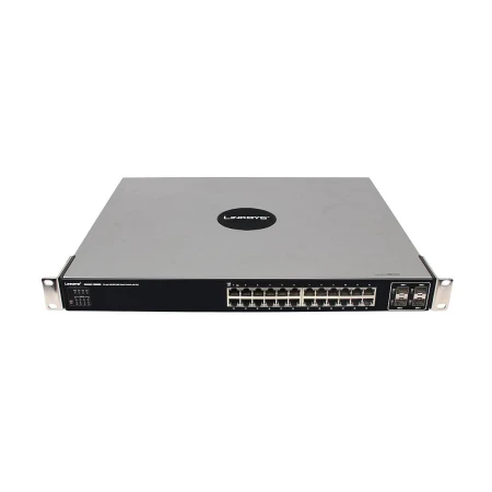 Cisco Linksys 24-Port 10/100/1000 Gigabit POe Switch, Cisco, Switchevi, SGE2000P-LINKSYS, refurbished