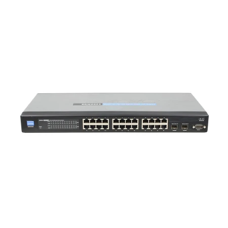 Cisco SG300-28P Switch GB PoE 28 Ports, Cisco, Switchevi, SRW2024P-K9, refurbished