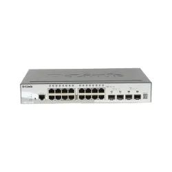 D-Link 16XGBIT 2XSFP + 2XSFP+ Smart Pro Gigabit Switch
