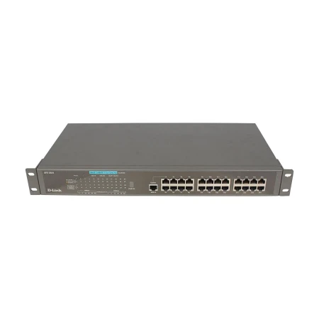 D-Link 24 Port 10/100 Desktop Switch D-Link 24 Port 10/100 Desktop Switch, D-Link, Modularni switchevi, DFE-2624, refurbished