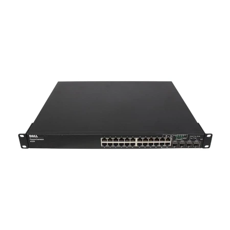 Dell PowerConnect 6224 24 Port GBE Managed Switch, Dell, Modularni switchevi, 2066-06-2725, refurbished