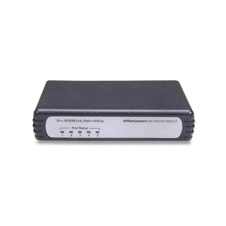 HP V1405C-5 Unmanaged 10/100Base-TX Fast Ethernet Switch, HP, Switchevi, JD853A, refurbished