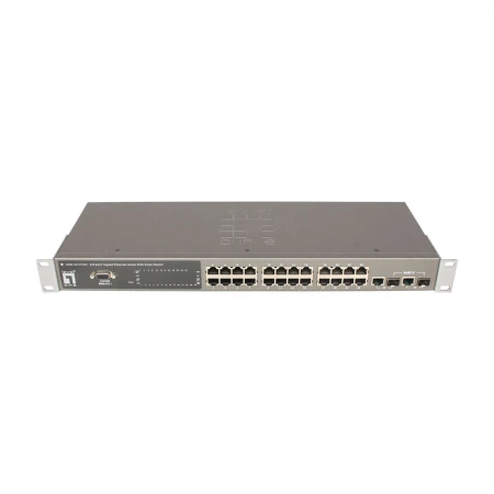 LevelOne 24-Port 10/100 2-Port Gigabit Network, LevelOne, Modularni switchevi, GSW-2472TGX, refurbished