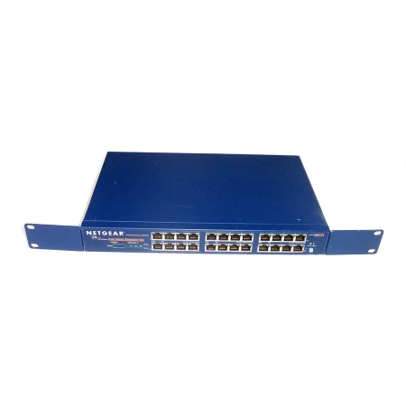 NetGear DS524 Dual Speed Stackable 24 Port Switch, NetGear, Modularni switchevi, DS524, refurbished