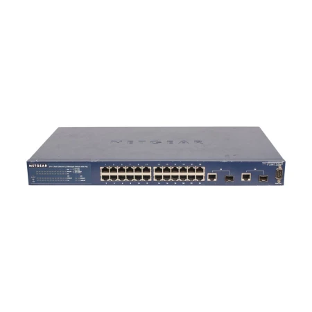 Netgear 24+2 Port Fast Ethernet L3 Managed Switch with POE, NetGear, Modularni switchevi, FSM7326P, refurbished