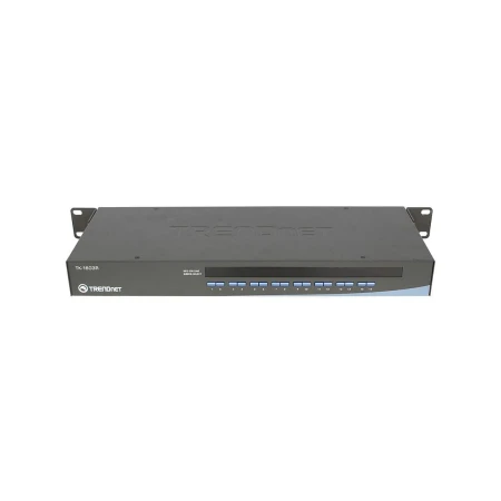TRENDnet 16 Port 1U KVM Rack Mount Switch, Trendnet, Switchevi, TK-1603R, refurbished
