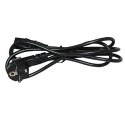 HP 1.8m European 2 Prong Black Power Cord
