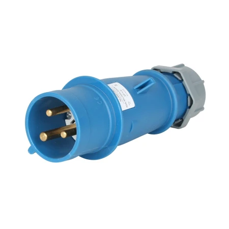 3rd Party 32Amp Commando Plug 3-pin 2P+E 200-250V IP44, 3rd, Napajanja, NLAMT007, refurbished