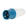 3rd Party Well Shin IP44 Splash Proof Plug 6H 16A 200-250V 3-Pin Plug