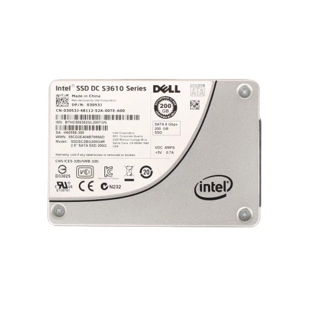 DELL 200GB SATA Solid State Drive, Dell, SSD - Solid State diskovi, 3053J, refurbished