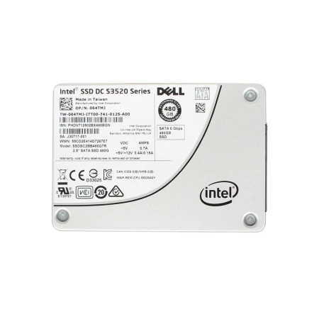 Dell Solid State Drive 480GB SATA, Dell, SSD - Solid State diskovi, 64TMJ, refurbished