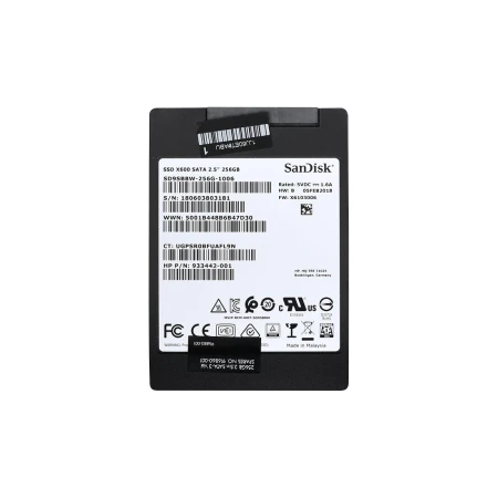HP 256GB SATA III Solid State Drive, HP, SSD - Solid State diskovi, 916860-001, refurbished