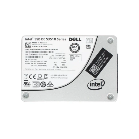 Dell 800GB Solid State Drive SATA, Dell, SSD - Solid State diskovi, CM65W, refurbished