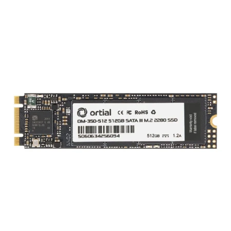 Ortial 512GB Solid State Drive SATA III M.2 2280, ORTIAL, SSD - Solid State diskovi, OM-350-512, refurbished