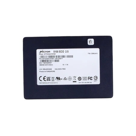 Micron 5100 3.8TB SATA Solid State Drive, Micron, SSD - Solid State diskovi, MTFDDAK3T8TBY, refurbished