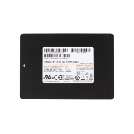 Samsung 480GB SATA Solid State Drive, Samsung, SSD - Solid State diskovi, MZ7KM480HMHQ-000FU, refurbished