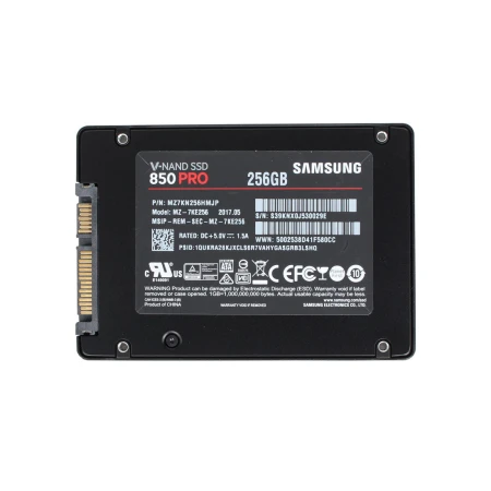 Samsung 850 Pro 256GB 6G 2.5 Inch SATA SSD, Samsung, SSD - Solid State diskovi, MZ7KN256HMJP, refurbished