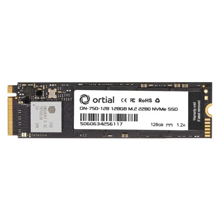 Ortial 128GB Solid State Drive NVME M.2 2280, ORTIAL, SSD - Solid State diskovi, ON-750-128, refurbished