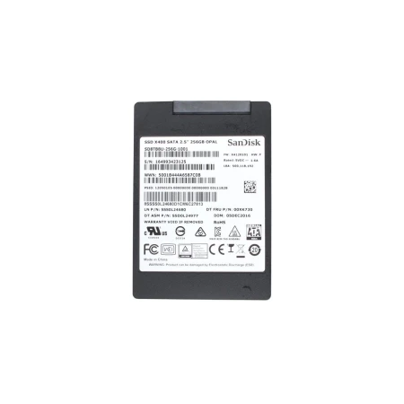 SanDisk 256GB 6G 2.5 Inch SATA SSD, Sandisk, SSD - Solid State diskovi, SD8TB8U-256G, refurbished