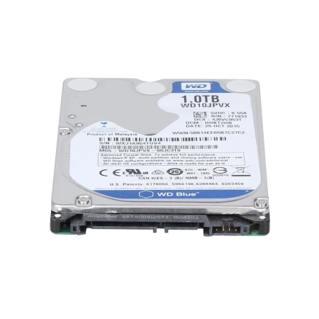 Western Digital 1TB 5.4K 6G 2.5INCH SATA HDD, Western, HDD - Hard Diskovi, WD10JPVX, refurbished