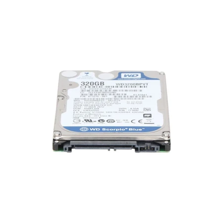 Western Digital 320GB 5.4K SATA Hard Drive, Western, HDD - Hard Diskovi, WD3200BPVT, refurbished