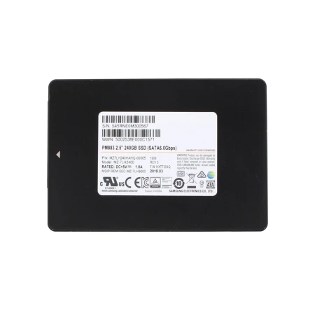 Samsung 240GB Solid State Drive SATA, Samsung, SSD - Solid State diskovi, MZ7LH240HAHQ, refurbished