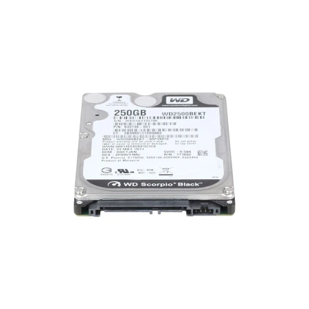 Western Digital 250GB 7.2K SATA Hard Drive, Western, HDD - Hard Diskovi, WD2500BEKT-60PVMT0, refurbished