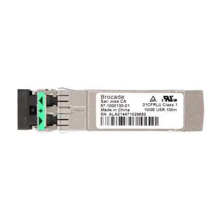 Brocade 10GB SFP Module 10GBASE-USR Optical Transceiver, Brocade, Transceiveri i SFP moduli, 57-1000130-01, refurbished