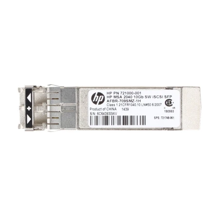 HP MSA 2040 10G ISCSI SFP Transceiver Module, HP, Transceiveri i SFP moduli, 721000-001, refurbished