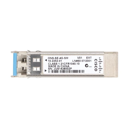 Cisco SFP-4G FC 1310NM LC SM Transceiver, Cisco, Transceiveri i SFP moduli, 10-2252-01, refurbished